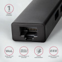 AXAGON HMC-GL3A USB-C jaotur, 3x USB-A, Gbit-LAN, must