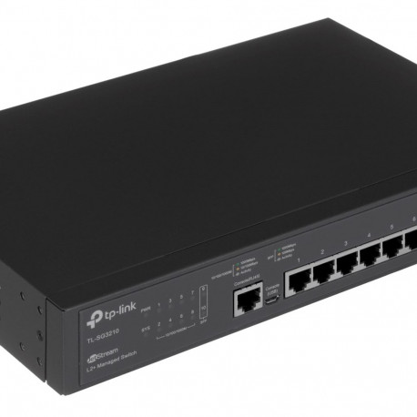 TP-LINK TL-SG3210 hallatav L2 gigabit ethernet (10/100/1000) Power over Ethernet (PoE) must