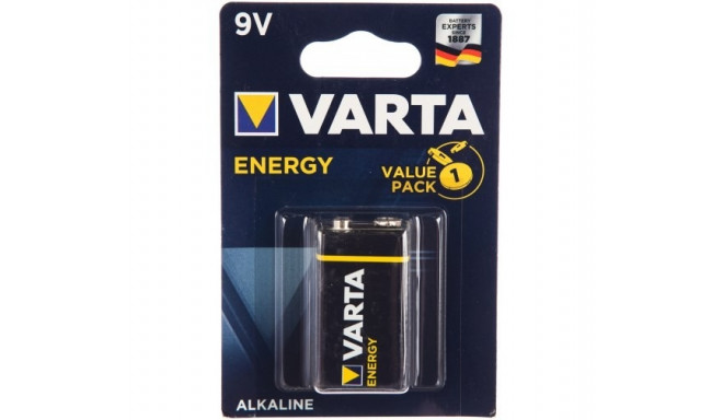 Varta ENERGY 9 V leelispatarei