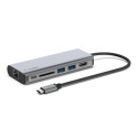 Belkin AVC008BTSGY sülearvuti dokk/pordipaljundaja USB 3.2 Gen 1 (3.1 Gen 1) Type-C Must, Hall