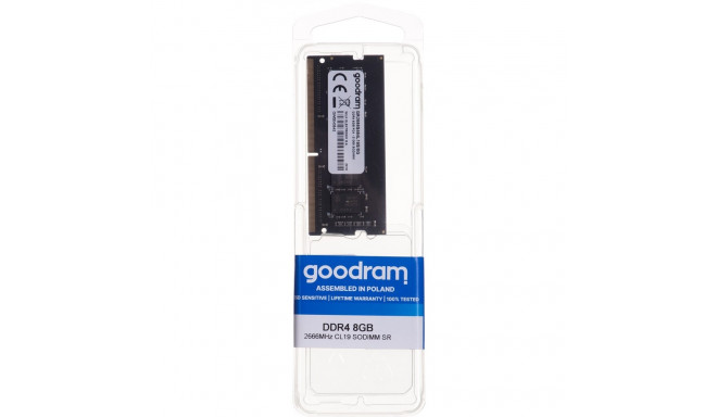 Goodram GR2666D464L19S/8G memory module 8 GB DDR4 2666 MHz