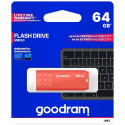 Goodram UME3-0640O0R11 USB flash drive 64 GB USB Type-A 3.2 Gen 1 (3.1 Gen 1) Orange