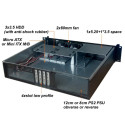 Techly I-CASE IPC-240L arvutikorpus Rack Must