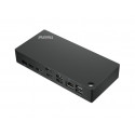 Lenovo 40AY0090EU sülearvuti dokk/pordilaiend Juhtmega USB 3.2 Gen 1 (3.1 Gen 1) Type-C Must