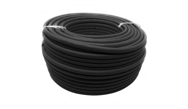 Techly ITP7-UTP-0100LO networking cable Black 100 m Cat5e U/UTP (UTP)