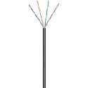 Techly ITP7-UTP-0100LO võrgukaabel Must 100 m Cat5e U/UTP (UTP)
