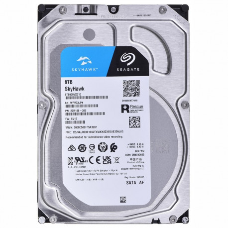 Seagate SkyHawk internal hard drive 8 TB 256 MB 3.5" Serial ATA III (ST8000VX010)