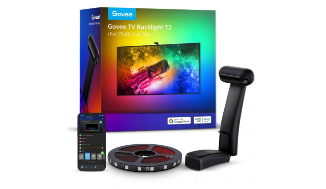 Govee H605C Envisual TV taustavalgus T2 | LED-riba | 55-65-tollisele telerile, RGBIC, Wi-Fi+Bluetoot