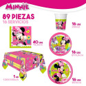 Ballītes Krājumu Komplekts Minnie Mouse Happy Deluxe 89 Daudzums 16