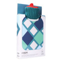 Hot Water Bottle EDM Blue Wool (2 L)