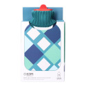 Hot Water Bottle EDM Blue Wool (2 L)