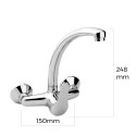 Mixer Tap EDM Stainless steel Zinc Brass