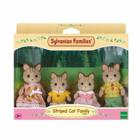 Tegevuskujud Sylvanian Families Striped Cat Family
