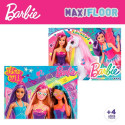 4 Pužļu Komplekts Barbie MaxiFloor 192 Daudzums 35 x 1,5 x 25 cm