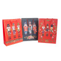 Giftbag NUTCRACKER L, 31x43x12cm, mix