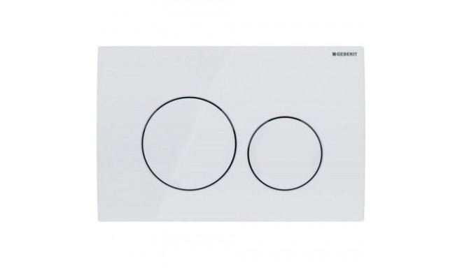 Geberit Delta 20 flush button for toilet white (115.127.11.1)