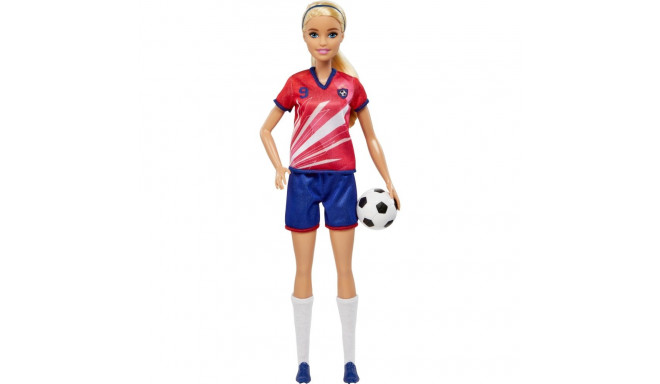 Barbie jalgpallur nukk (HCN17)