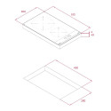 Domino induktsioonpliidiplaat Teka IBC 32000 TTC BK