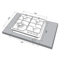 Gas hob FREGGIA HA640VGTX