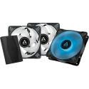 Arctic P12 PWM PST RGB 0dB ventilaator 3-pack + jaotur (ACFAN00229A)