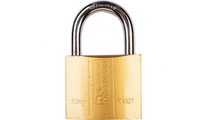 Gold-colored lock 50 mm