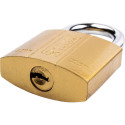 Gold-colored lock 40 mm