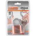 Steel lock 40 mm.