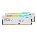 Kingston Fury Beast RGB memory, DDR5, 32 GB, 5200MHz, CL36 (KF552C36BWEAK2-32)