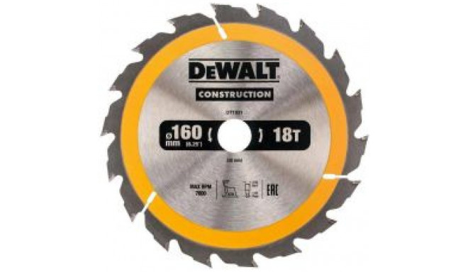 DEWALT CIRCULAR SAW.160x20mmx18z