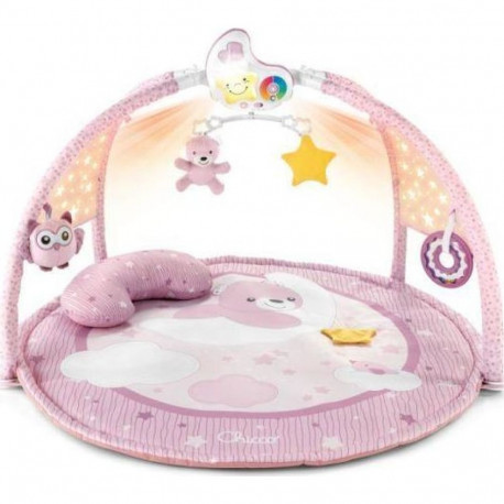 Chicco 3-in-1 Baby Mat with Melodies and Projector, Pink