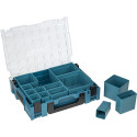 MAKPAC suitcase with transparent lid and boxes MAKITA