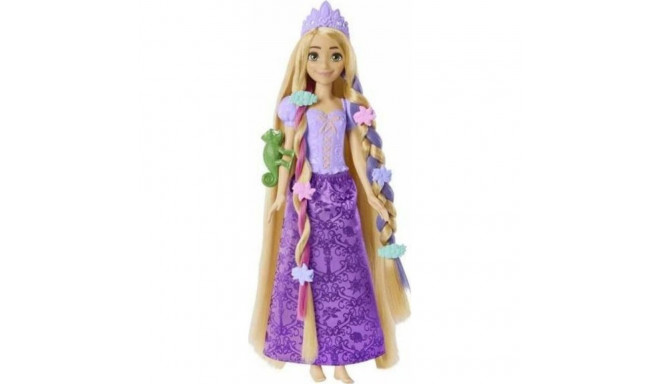 DISNEY PRINCESS doll, golden hair with color changing function