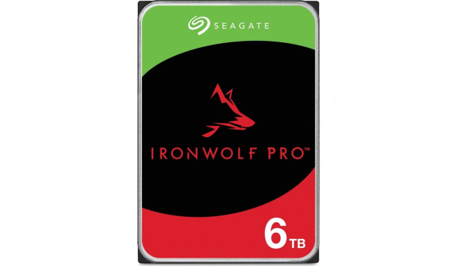 Seagate IRONWOLF PRO 6TB SATAIII 256MB 3.5" Hard Drive