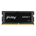 Kingston Fury Impact sülearvuti mälu, SODIMM, DDR5, 32 GB, 4800 MHz, CL38 (KF548S38IBK2-32)