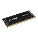 Kingston Fury Impact laptop memory, SODIMM, DDR5, 16 GB, 4800 MHz, CL38 (KF548S38IB-16)