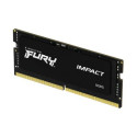 Kingston Fury Impact sülearvuti mälu, SODIMM, DDR5, 16 GB, 4800 MHz, CL38 (KF548S38IB-16)