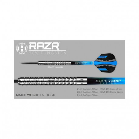 Harrows Razr 90% Steeltip Darts HS-TNK-000013377 (25 gR)