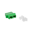 FIBER OPTIC ADAPTER SM SC/APC DUPLEX TRANSPARENT LANBERG