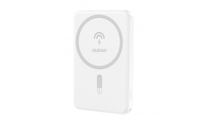 Dudao K14S USB-A / USB-C / MagSafe wireless powerbank 20W 5000mAh - white