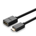 Ugreen adapter cable HDMI (female) - mini HDMI (male) 4K 60 Hz Ethernet HEC ARC audio 32 channels 22