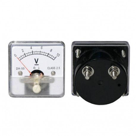 51-210# Miernik analogowy voltomierz kwadrat 10v