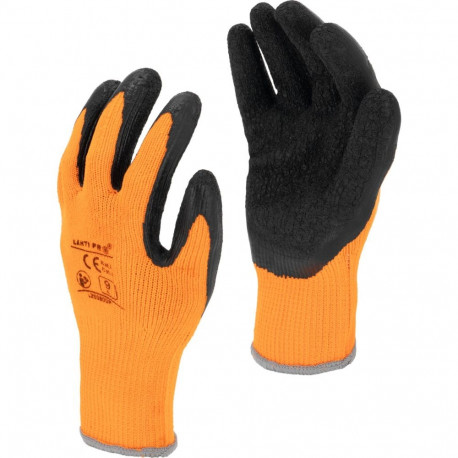 soojendatud polüesterkindad l250809p, 12 paari, "9", ce, lahti