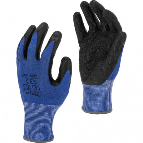 Lateksist sinimustad kindad l212407p, 12 paari, "7", ce, lahti