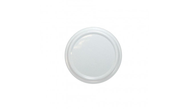 LIDS FOR JARS 100MM WHITE PACKED 10PCS