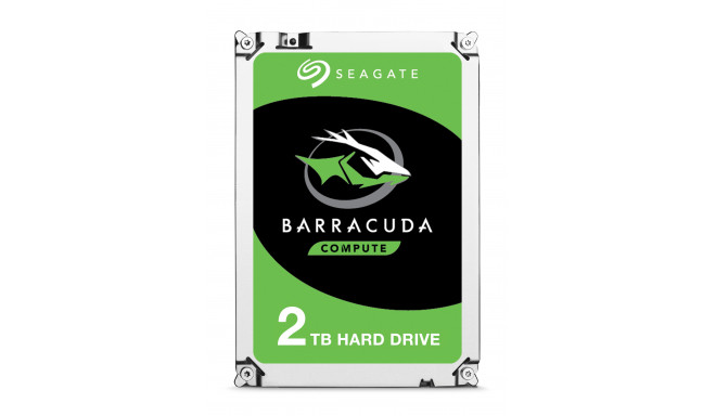 Internal Hard Drive - Seagate Barracuda 2000 GB Serial Ata Iii, Black