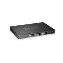 Ethernet Switch - Zyxel Gs1920-24hpv2, Black