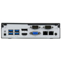 Shuttle XPC slim Barebone DL30N, Intel N100, 1x DDR5, 2x LAN (2x 2.5Gbit), 2xCOM,1xHDMI,1xDP, 1x VGA