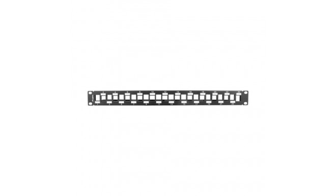 Lanberg PPKS-1224-B patch panel 1U