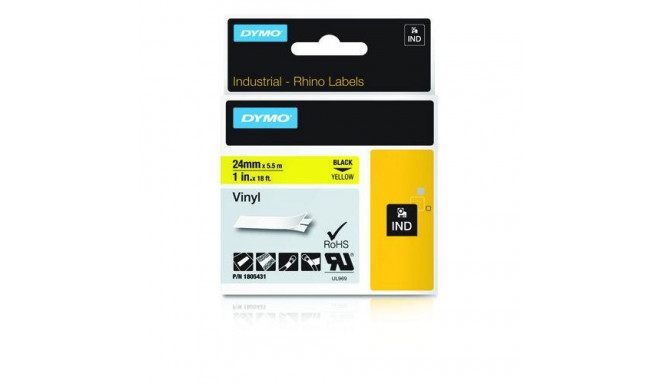 DYMO IND Vinyl Labels