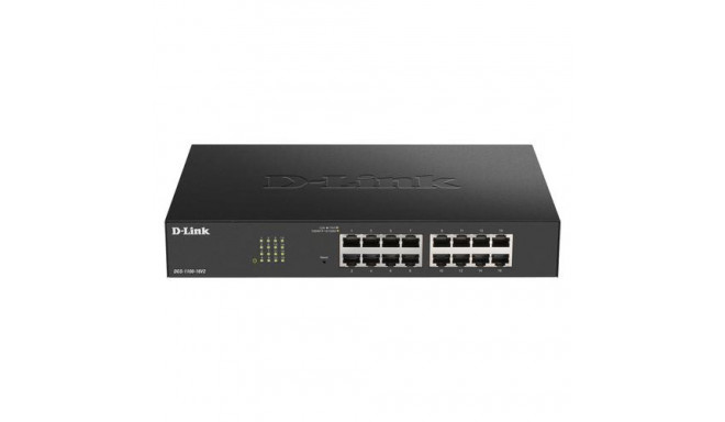 D-Link DGS-1100-24PV2 Managed L2 Gigabit Ethernet (10/100/1000) Power over Ethernet (PoE) Black